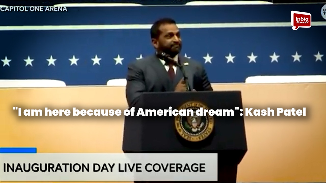 I am here because of American dream, Kash Patel